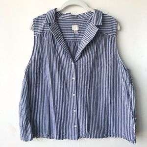 Target A New Day Light Cotton Sleeveless Top